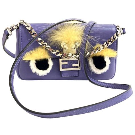 fendi monster handbag|fendi mini bag vintage.